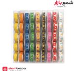 بسته شمع وارمر 10 عددی تولدی سفید